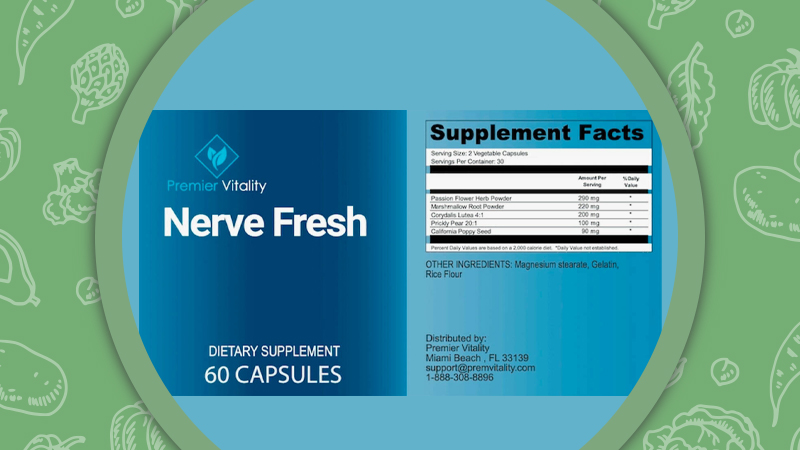 Nerve Fresh Ingredients